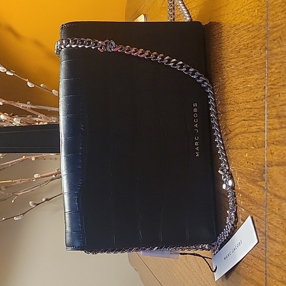 Marx Jacob's Party on a Chain Leather Shoulder Bag